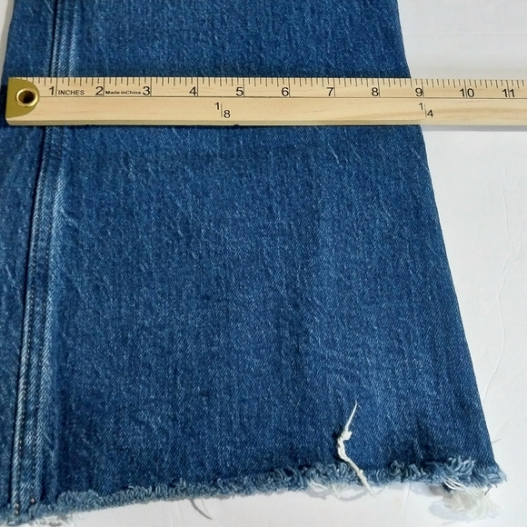 Abercrombie & Fitch Women"s Size 28/6 Dark Blue The Vintage High RiseFlare Jeans - Picture 11 of 11